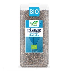 Ryż czarny pełnoziarnisty BIO 500 g - BIO PLANET *