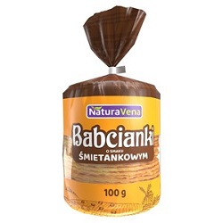 Babcianki o smaku śmietankowym 100g - NATURAVENA*