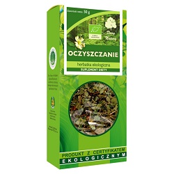 Herbatka Oczyszczenie EKO 50g -Dary Natury*