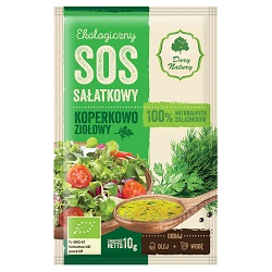 Sos sałatkowy koperkowo-ziołowy EKO 10g -Dary Natury*