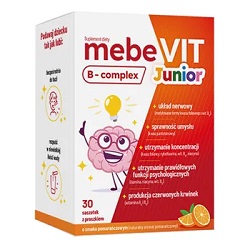 Mebevit B-Complex Junior prosz. 30 sasz. *