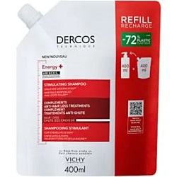 Vichy Dercos Energy+ Szamp wzmac REFILL400ml*   -Dzień Ziemi