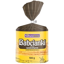 Babcianki o smaku waniliowym 100g - NATURAVENA*