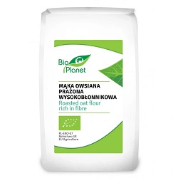 Mąka owsiana prażona wysokobłonnikowa bio 300 g - Bio Planet*