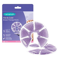 Lansinoh Hot & Cold kompresy żelowe na piersi 3w1, 2 sztuki *+2 wkładki laktacyjne Gratis