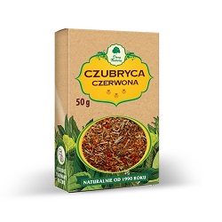 Czubryca czerwona 50g -Dary Natury *