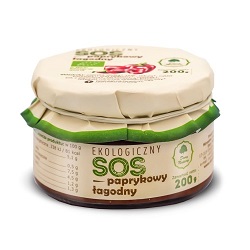 Sos paprykowy-łagodny EKO 200g -Dary Natury*