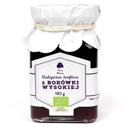 Konfitura z borówki BIO 180g - Dary Natury*