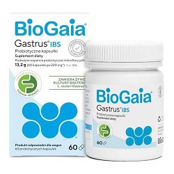 Biogaia Gastrus IBS 60 kaps. * + bebilon junior 200 ml gratis!