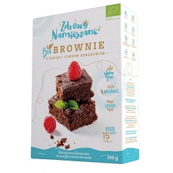 Mieszanka na brownie bezglutenowa bio 290 g -Zdrowo Namieszane*