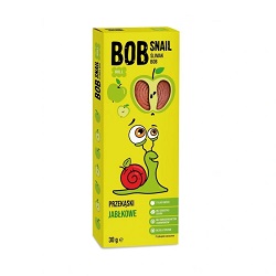 BOB SNAIL Rollsy owocowe jabłko 30g*