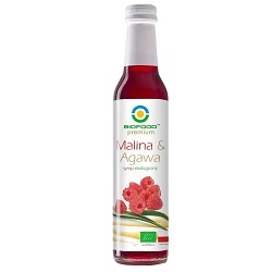 Syrop malina z agawą bio 250 ml  - BIOFOOD*