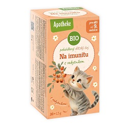 Herbatka bajkowa dla dzieci - dzika róża, mięta pieprzowa, rumianek i rokitnik BIO (20 x 1,5 g)*