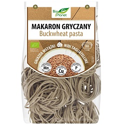 Makaron gryczany gniazda wstążki 250g - BIO PLANET *