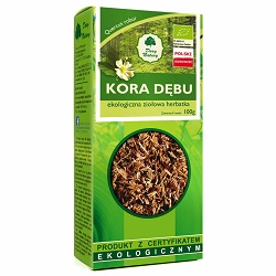Kora Dębu Eko 100g - Dary Natury *