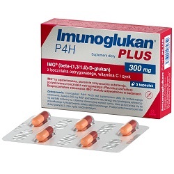 Imunoglukan P4h Plus kaps. 5 kaps.