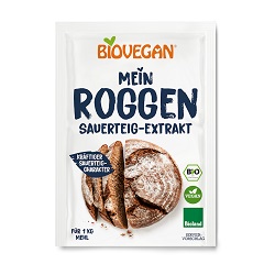 Zakwas chlebowy żytni w proszku BIO 30 g - BIOVEGAN *