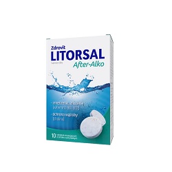 Zdrovit Litorsal After-Alko tabl.mus.10 tabl. *