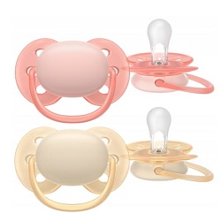 Avent Ultra Soft Smoczek 0-6m SCF091/38 *