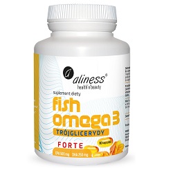 Aliness Fish Omega 3 Forte trójglicerydy 60 kaps. *