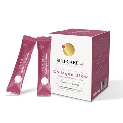 Selfcarelab Collagen Glow smak liczi proszek 30 saszetek *