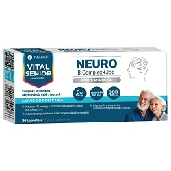 Vital Senior Neuro B-Complex + Jod 30 tabl. *