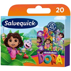Plastry Salvequick Dora 20 szt. *