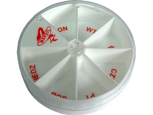 Kaset. do dawk.leków (duża-tygod.) 1szt. *