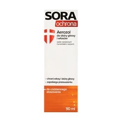 Sora Ochrona Aerozol do skóry głowy 50 ml *